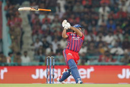 Pant loses his bat, but gets a FOUR!