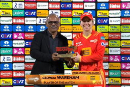 Player of the Match: Match 19, Gujarat Giants vs Mumbai Indians, WPL 2026: Georgia Wareham