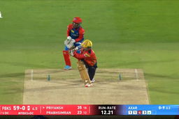 IPL 2025 M58: PBKS vs DC - Priyansh Arya Six