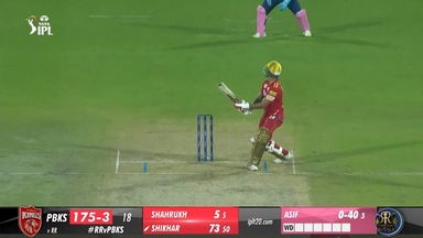 M08: RR vs PBKS – Shikhar Dhawan Six