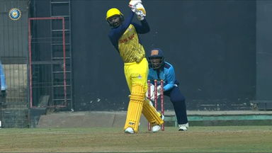 SMAT 2024 Tamil Nadu vs Tripura: 6 x 3: Baba Indrajith takes on P Sultan