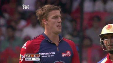 Match 5 RCB vs DD – Pujara's Wicket
