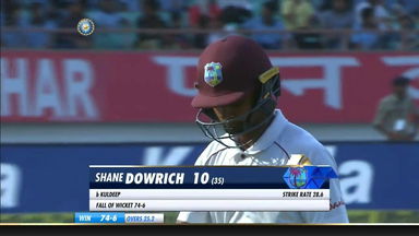 IND vs WI 2018, 1st Test Day 2: Shane Dowrich Wicket