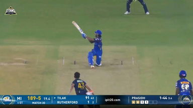 IPL 2026 M30: GT vs MI - Tilak Varma Six