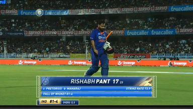 IND vs SA 2022, 4TH T20I: Rishabh Pant  Wicket