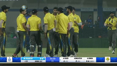 Syed Mushtaq Ali Trophy 2020-21, Madhya Pradesh vs Goa: Fall of wickets