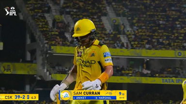 IPL 2025 M43: CSK vs SRH - Sam Curran Wicket