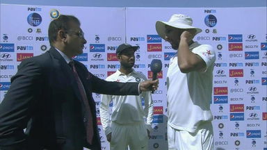 IND vs BAN 2017 - 1st Test, Day 5 :  C Pujara & Ishant Sharma Interview