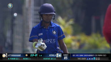 Senior Women's T20 Trophy 2023 SF 1: Punam Raut takes Uttarakhand home with calm 43*(41)