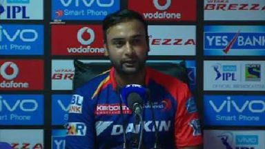 M7: DD vs KXIP – Press Conference – Amit Mishra