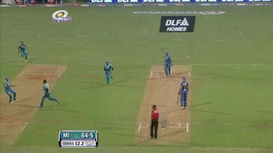 Match 3 MI vs PWI – Yadav's Wicket