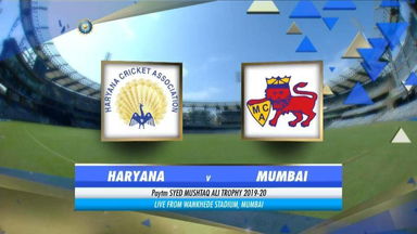 Syed Mushtaq Ali Trophy 2019-20, HCA vs MCA: Match Highlights