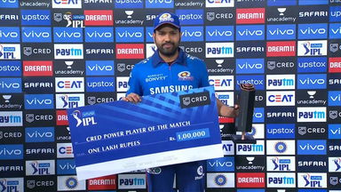 M27: MI vs CSK  – CRED Power Player of the Match –  Rohit Sharma