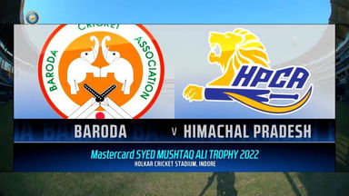 Syed Mushtaq Ali Trophy 2022: Baroda vs Himachal Pradesh: Match Highlights