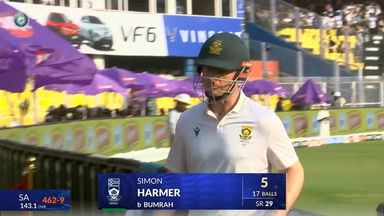 IND vs SA 2025, 2nd Test: Simon Harmer Wicket