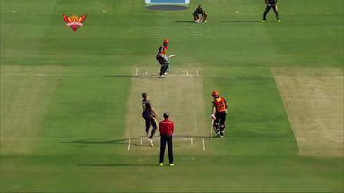 M8: SRH vs KKR – Shikhar Dhawan Wicket