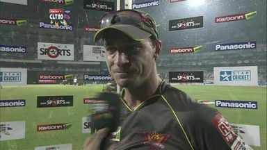 CLT20 2013 M10: CSK vs SRH  –   Interview – Dale Steyn