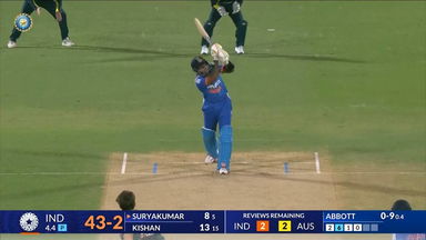 IND vs AUS 2023-24, 1ST T20I: Suryakumar Yadav Six