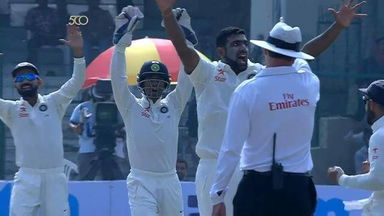 India vs NZ, 2016 - 1st Test: NZ Fall of Wickets