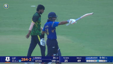 Vijay Hazare Trophy 2025-26, Assam vs Uttar Pradesh: In-form Aryan Juyal aces the chase with 150*(140)
