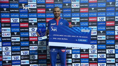 M11: DC vs PBKS – Upstox most valuable Asset of the match –  Shikhar Dhawan