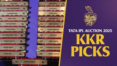 TATA IPL Player Auction 2025 - Kolkata Knight Riders