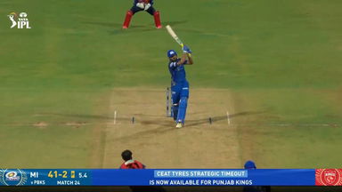 IPL 2026 M24: MI vs PBKS - Naman Dhir Six
