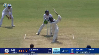 IND vs ENG 2024, 3RD Test: Jasprit Bumrah Six