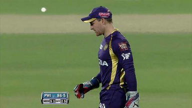 Match 70 PWI vs KKR – Majumdar's Wicket