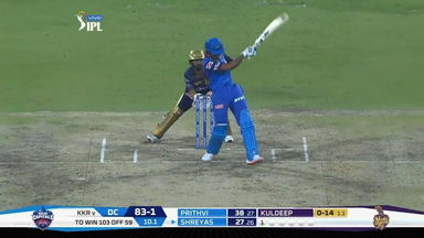 M10: DC vs KKR – Shreyas Iyer Six