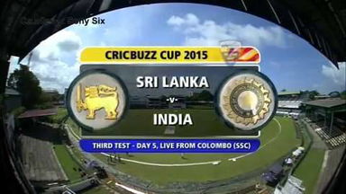 SL vs India, 3rd Test - Day 5 : Session 1 highlights