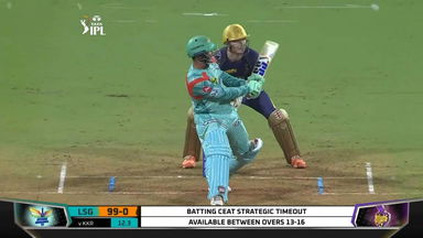 M66: KKR vs LSG – Quinton De Kock Six