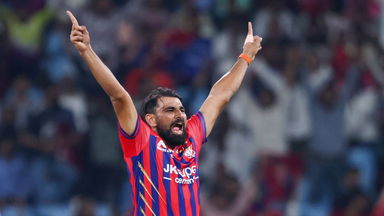 Gone! Shami gets Rahul on first ball of LSG debut
