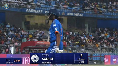 IND-W vs ENG-W 2023, 2ND T20I: Titas Sadhu Wicket