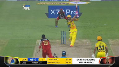 M35: RCB vs CSK – Faf du Plessis Six
