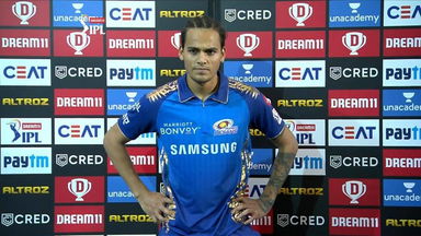 M32: MI vs KKR – Rahul Chahar Interview