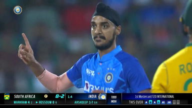 IND vs SA 2022, 1ST T20I: Fall of Wickets