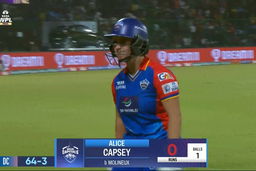 Final - DC vs RCB: Alice Capsey Wicket