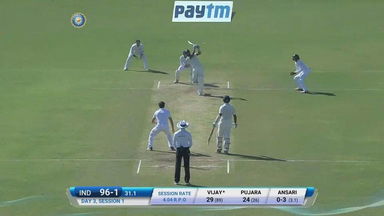 IND vs ENG 2016 - 1st Test, day 3 : Murali Vijay six