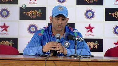 Ind v WI, 2013, 2nd ODI: MS Dhoni's PC