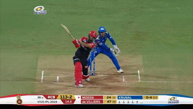 M31: MI vs RCB – Moeen Ali Six