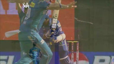 M15: MI vs PWI – Dinesh Karthik Wicket