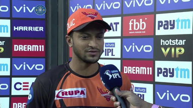M45: RR vs SRH – Shakib Al Hasan Interview