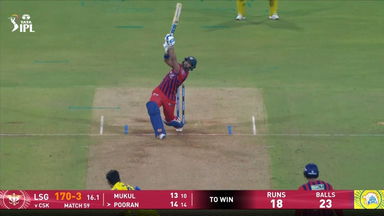 IPL 2026 M59: LSG vs CSK - Nicholas Pooran Six