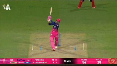 IPL 2026 M40: PBKS vs RR - Shubham Dubey Six