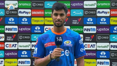 M49: CSK vs MI –  Tilak Varma Interview