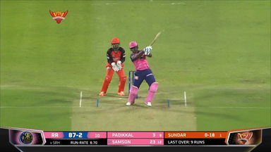 M05: SRH vs RR – Sanju Samson Six