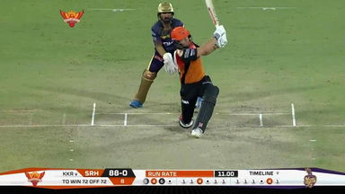 M38: SRH vs KKR – Jonny Bairstow Six