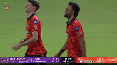 IPL 2026 M06: KKR vs SRH - Ramandeep Singh Wicket