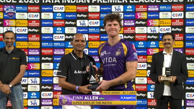 IPL 2026 M51: DC vs KKR - Angel One Super Sixes of the Match - Finn Allen